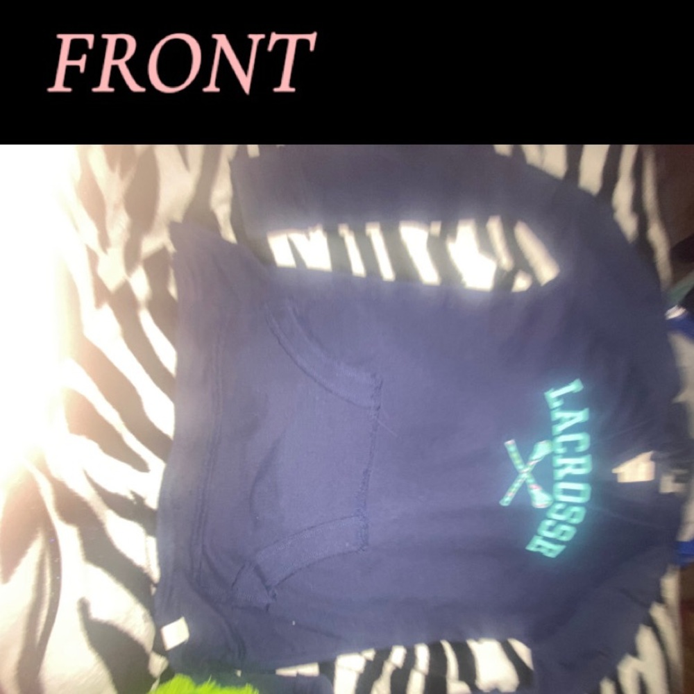 Blue Lacrosse Hoodie